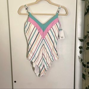 Girls bathing suit size L
